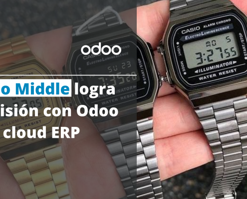 La implementación de Odoo tuvo un impacto tangible en el negocio y en los resultados del equipo de Casio Middle East.