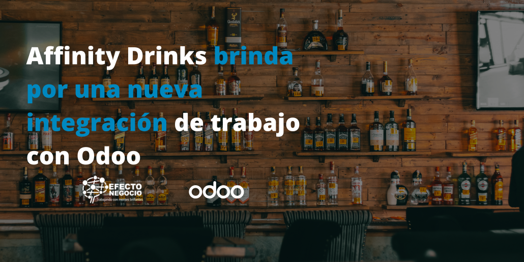 Affinity Drinks brinda por una nueva integración de trabajo con Odoo.